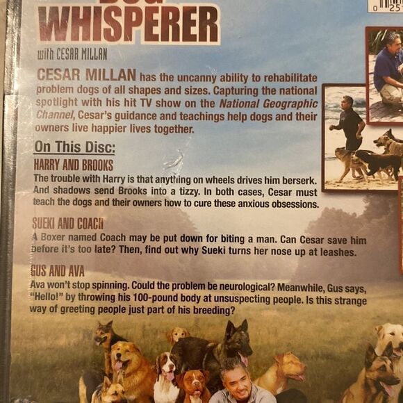 DVD Dog Whisper With Cesar Milan 3 Episodes Coach, Brooks, Ava New in Package - Picture 5 of 7